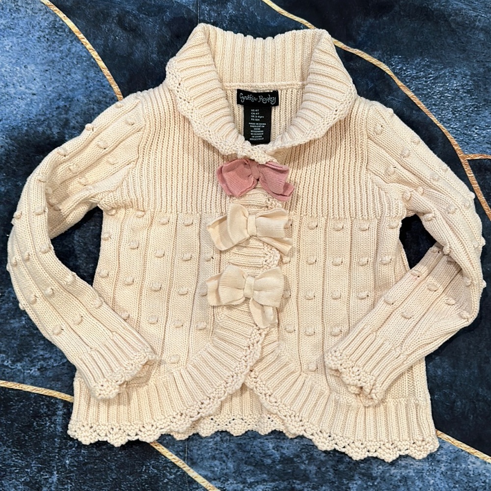 Cynthia Rowley cool knit cardigan